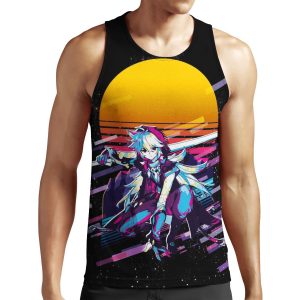 Razor Genshin Impact 80S Retro All-over-print Unisex Tank Top