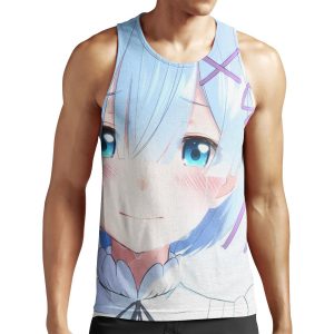 Re Zero Rem All-over-print Unisex Tank Top