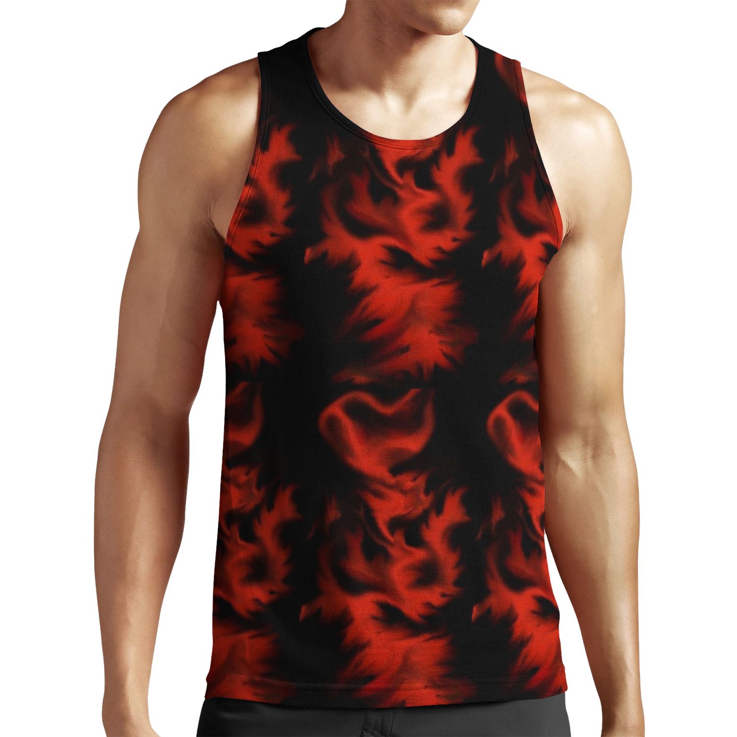 Red Dragon All-over-print Unisex Tank Top