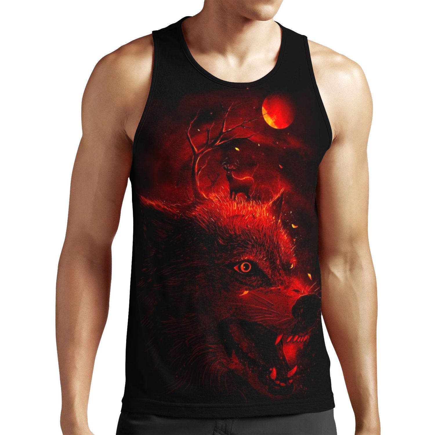 Red Dream All-over-print Unisex Tank Top