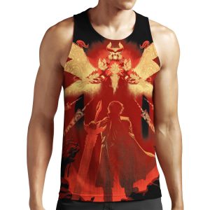 Red Hunter All-over-print Unisex Tank Top