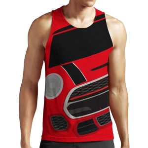 Red Italian Job All-over-print Unisex Tank Top
