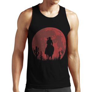 Red Moon All-over-print Unisex Tank Top
