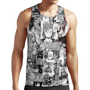 Red Riot Manly Hearted Hero All-over-print Unisex Tank Top
