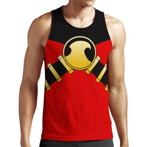 Red Robin Graphic All-over-print Unisex Tank Top