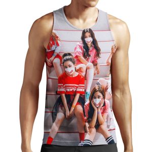 Red Velvet Dumb Dumb Era All-over-print Unisex Tank Top