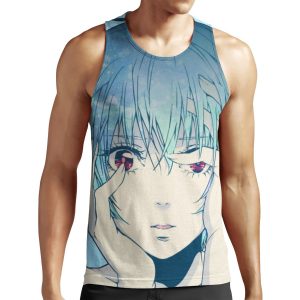 Rei Ayanami Neon Genesis Evangelion All-over-print Unisex Tank Top