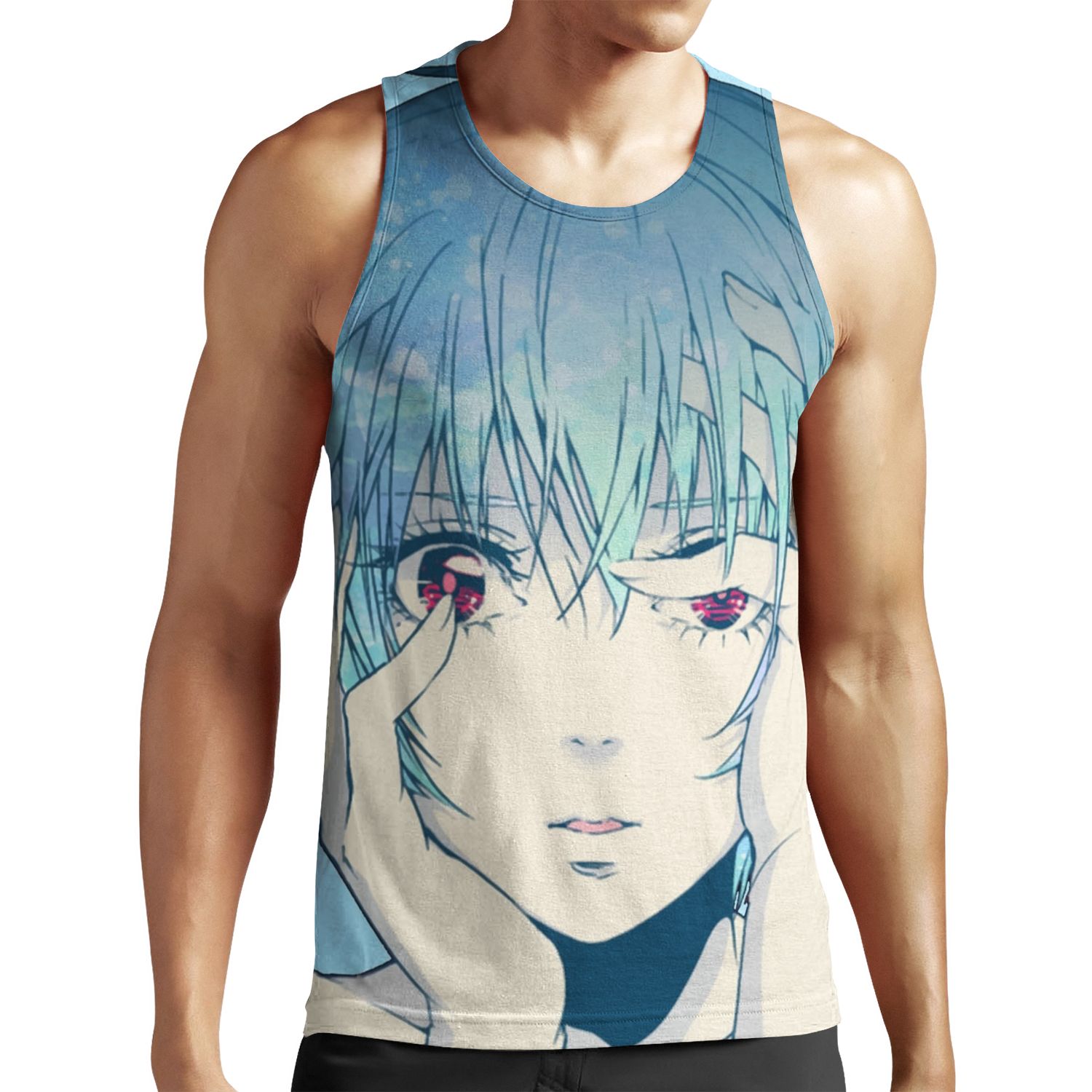 Rei Ayanami Neon Genesis Evangelion All-over-print Unisex Tank Top