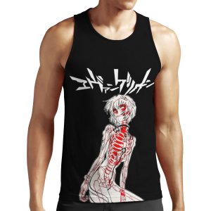 Rei Evangelion X Ray All-over-print Unisex Tank Top