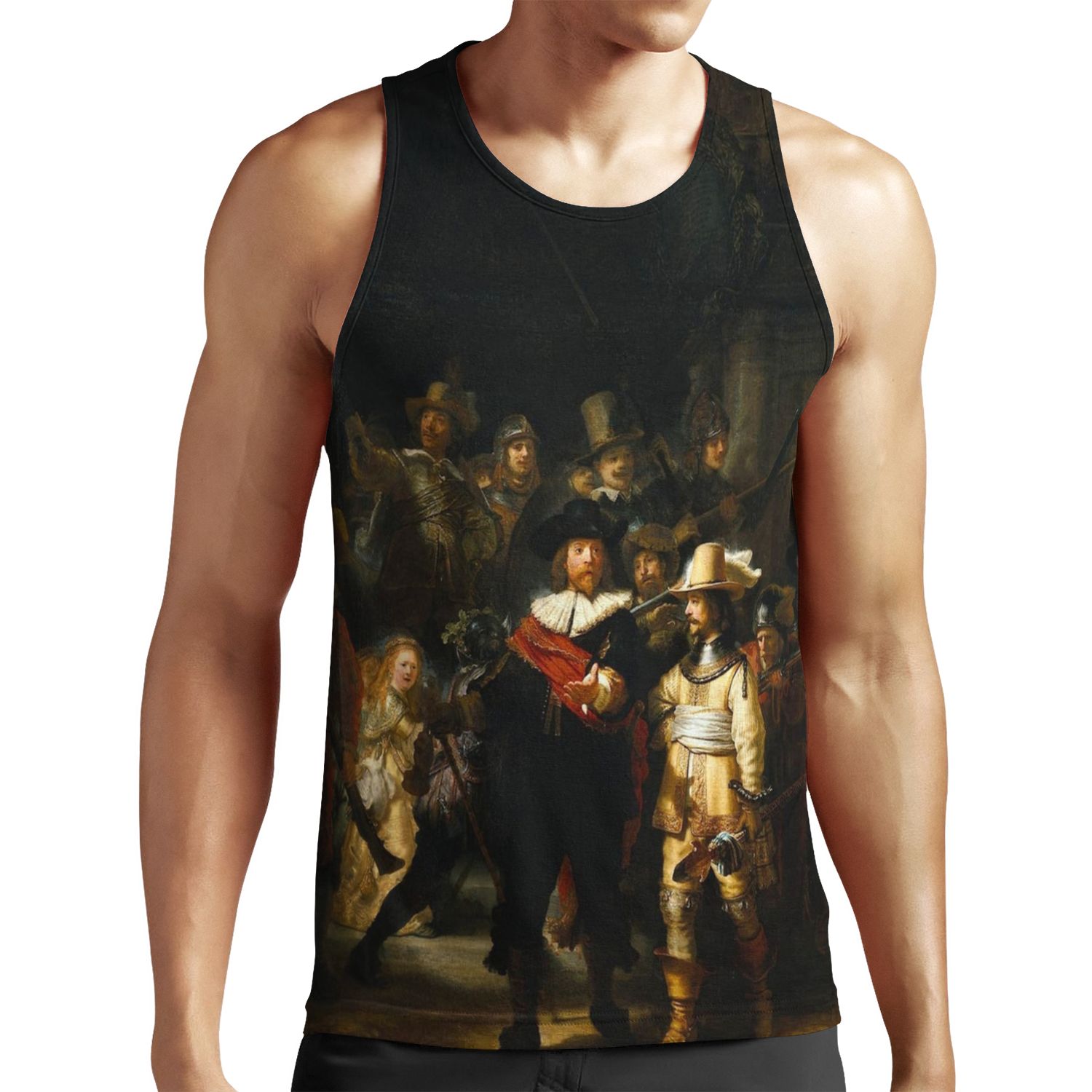 Rembrandt Master Of Art Vol 1 All-over-print Unisex Tank Top