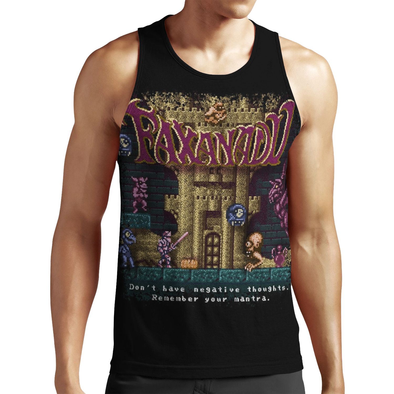 Remember Your Mantra All-over-print Unisex Tank Top