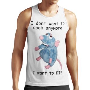 Remy Doesn T Want To Cook Anymore All-over-print Unisex Tank Top