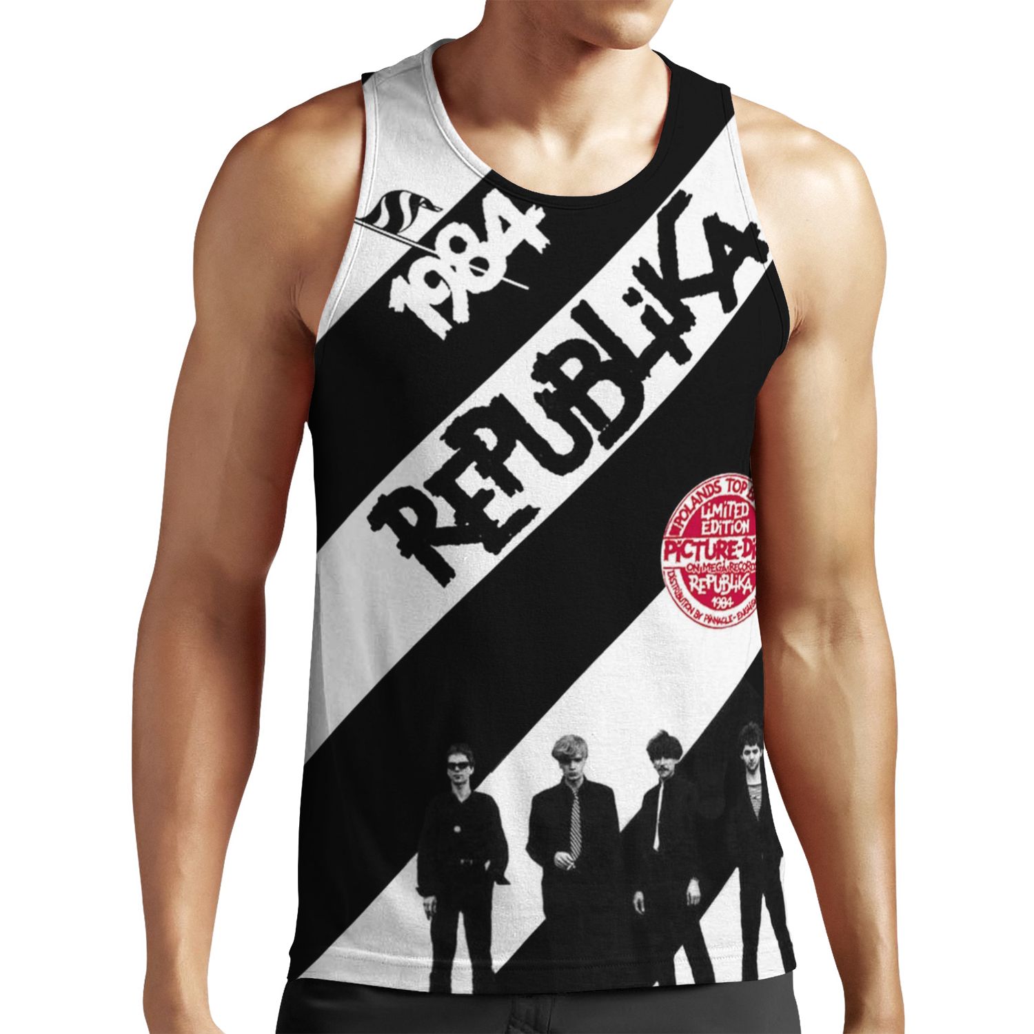 Republika 1984 All-over-print Unisex Tank Top