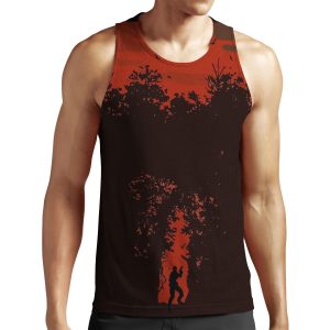 Resident Evil 4 Eu Cover Art With Leon All-over-print Unisex Tank Top