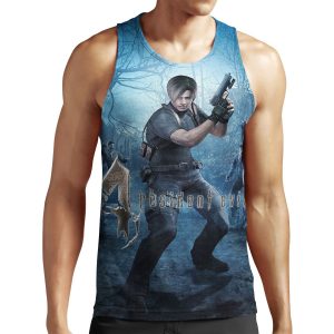 Resident Evil 4 Leon All-over-print Unisex Tank Top