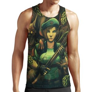 Resident Evil Jill Valentine All-over-print Unisex Tank Top