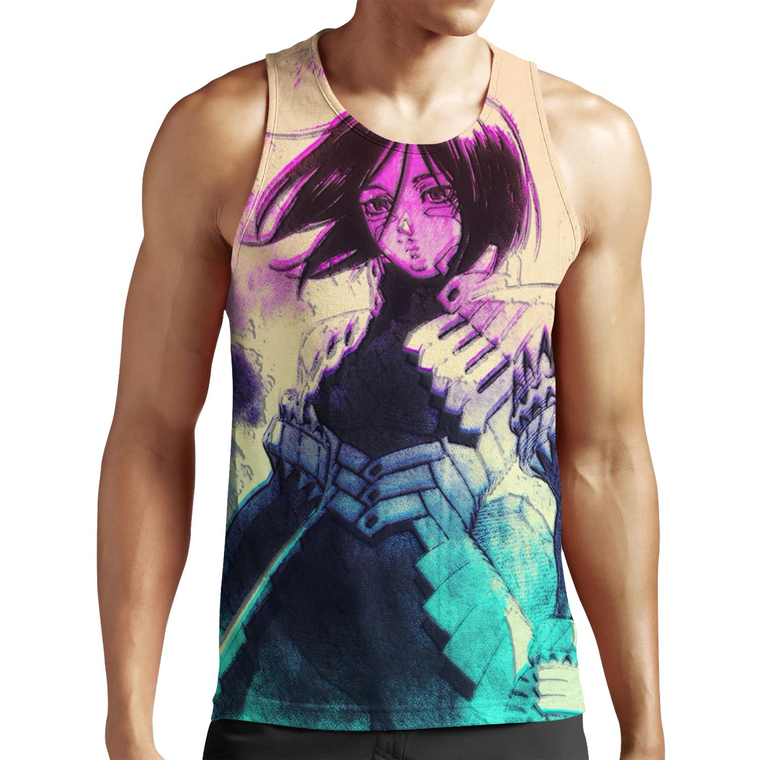 Resurrection Battle Angel Alita Gunnm All-over-print Unisex Tank Top