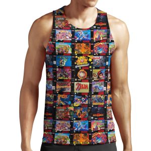 Retro Gaming Boxes All-over-print Unisex Tank Top