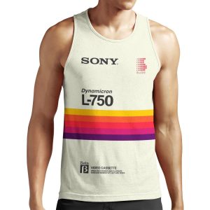 Retro Sony Vhs Beta All-over-print Unisex Tank Top