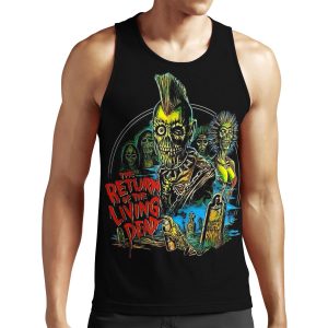 Return Of The Living Dead Tarman Poster Art All-over-print Unisex Tank Top