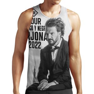 Ricardo Arjona Blanco Y Negro Tour All-over-print Unisex Tank Top