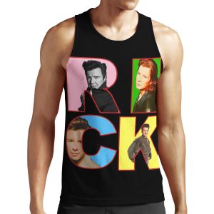 Rick Astley Pop Art Rick All-over-print Unisex Tank Top