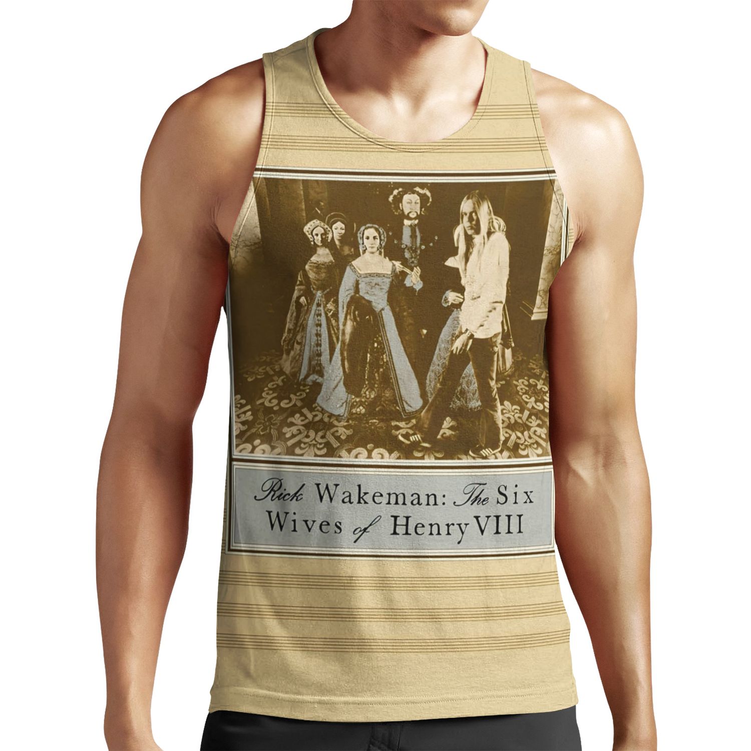 Rick Wakeman The Six Wives Of Henry Viii 1973 All-over-print Unisex Tank Top