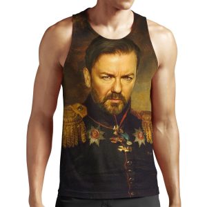 Ricky Gervais Replaceface All-over-print Unisex Tank Top