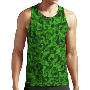 Riddler All-over-print Unisex Tank Top