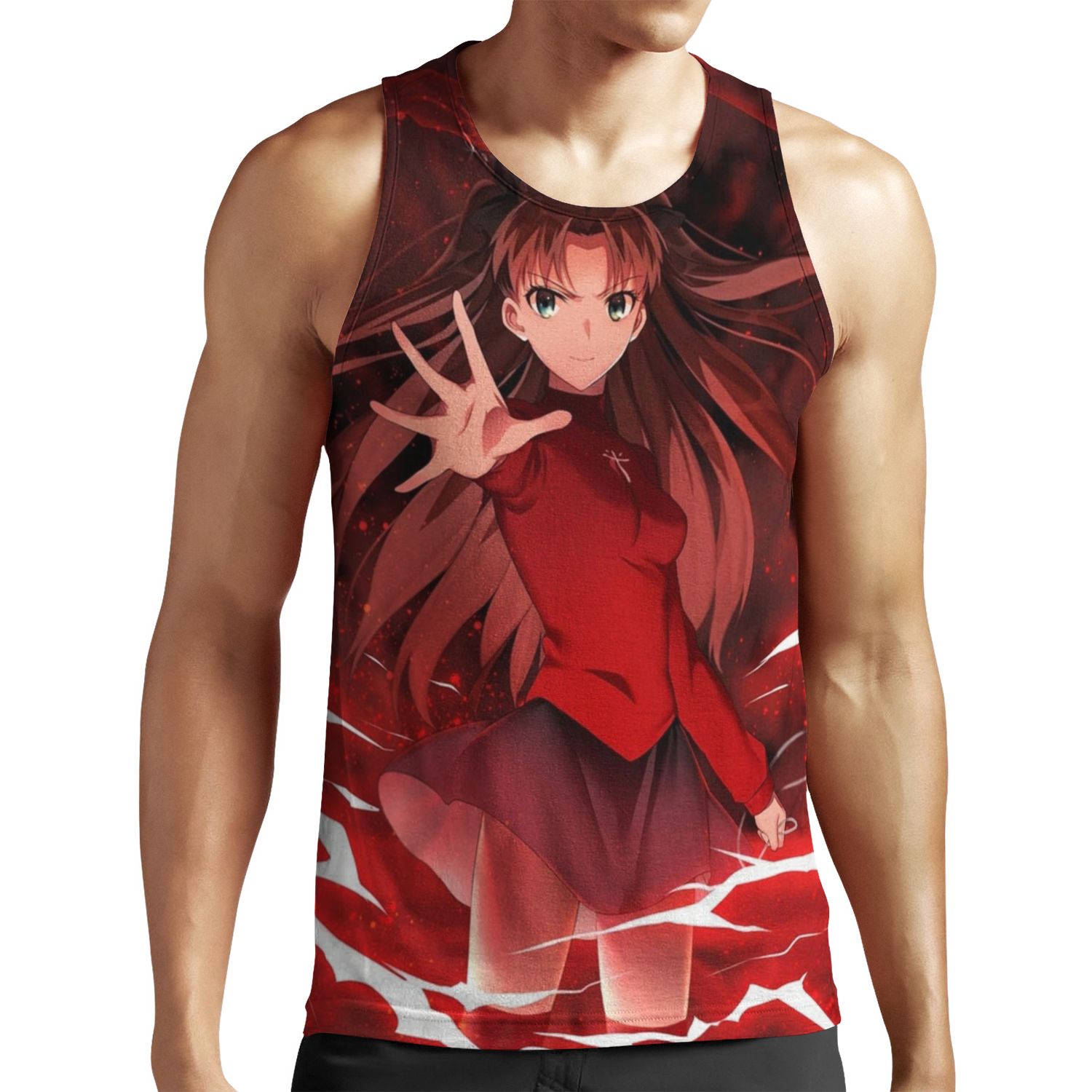 Rin Tohsaka All-over-print Unisex Tank Top