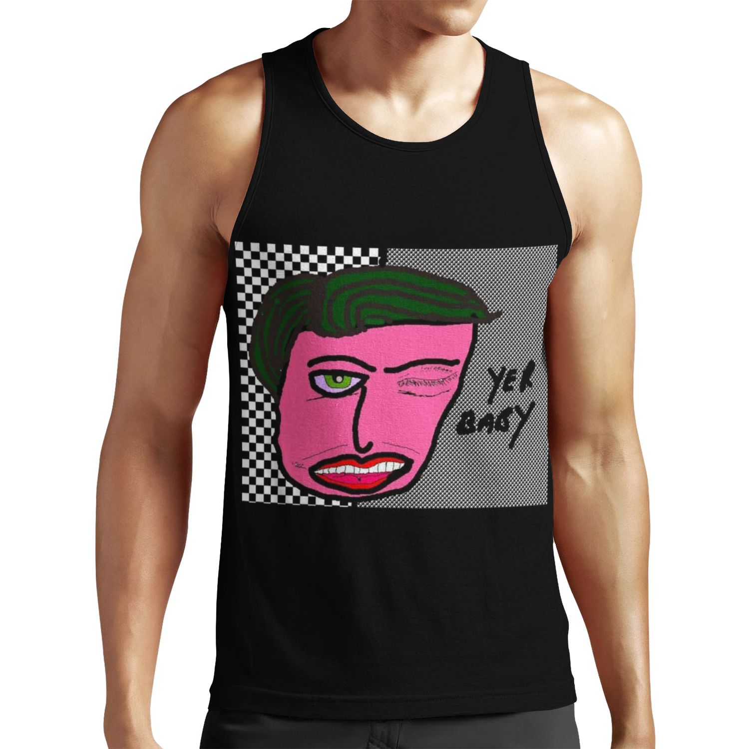 Ringo Starr Art Yer Baby All-over-print Unisex Tank Top