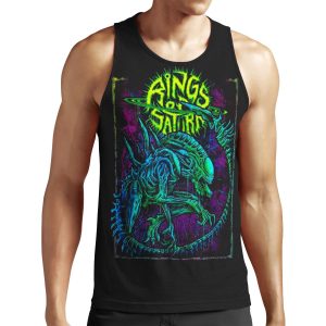 Rings Of Saturn Xeno Heavy Metal Got All-over-print Unisex Tank Top