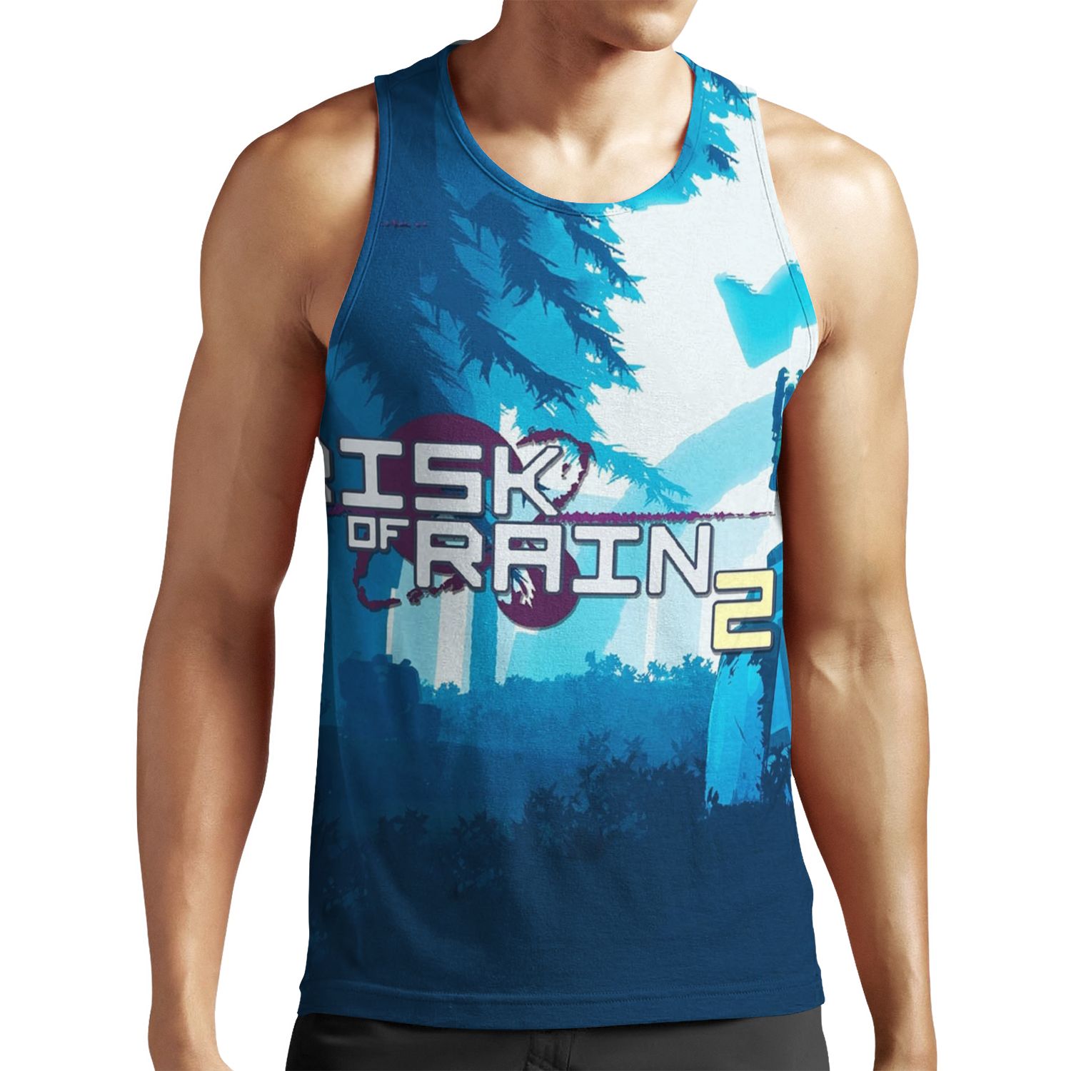 Risk All-over-print Unisex Tank Top
