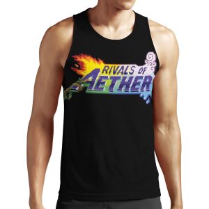 Rivals Of Aether Logo Pixel Print All-over-print Unisex Tank Top