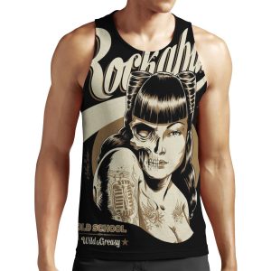 Rockabilly Girl All-over-print Unisex Tank Top