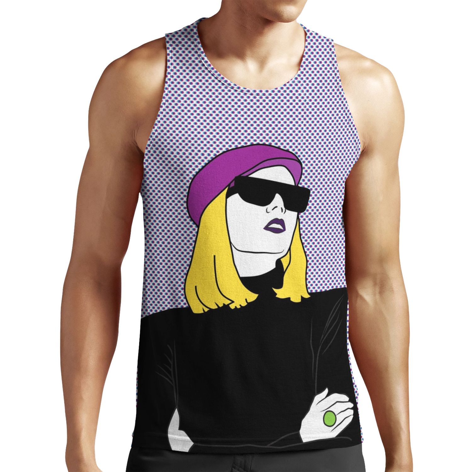 Roisin Murphy All-over-print Unisex Tank Top