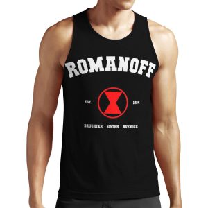 Romanoff Est 1984 Widow Tribute All-over-print Unisex Tank Top