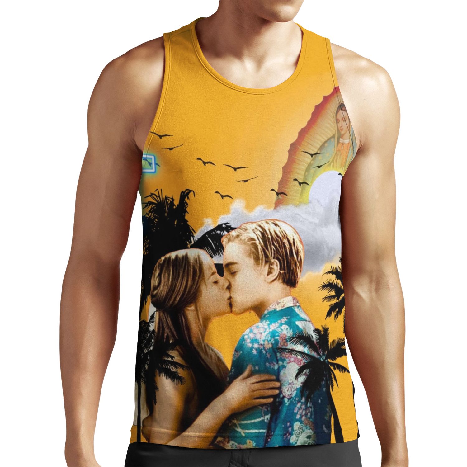 Romeo And Juliet Baz Luhrmann All-over-print Unisex Tank Top