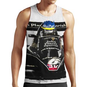 Ronnie Peterson Lotus 79 All-over-print Unisex Tank Top