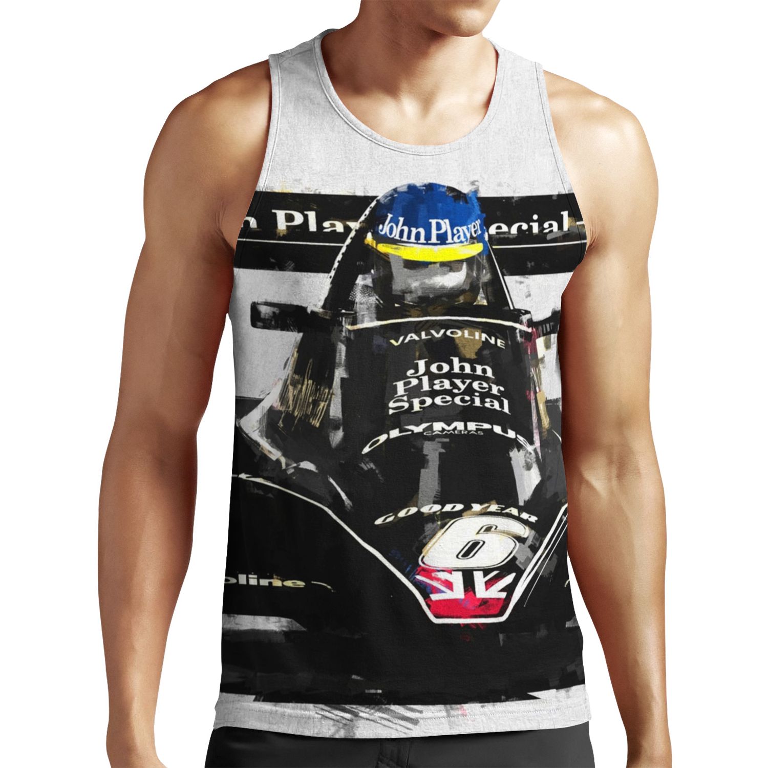 Ronnie Peterson Lotus 79 All-over-print Unisex Tank Top