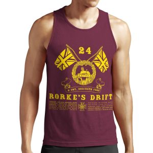 Rorke%27S Drift Inspired By Zulu All-over-print Unisex Tank Top
