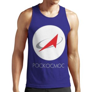 Roscosmos State Corporation All-over-print Unisex Tank Top