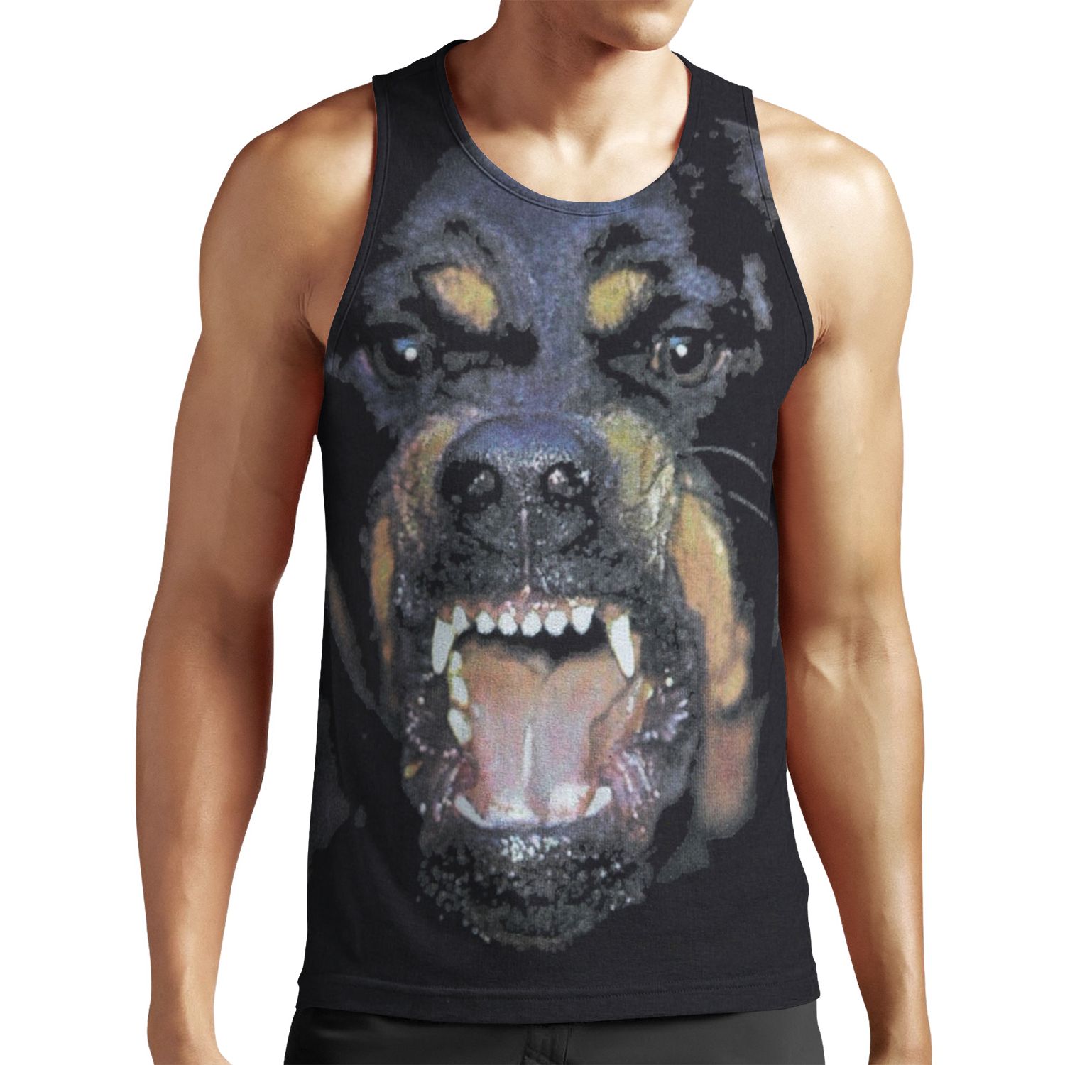 Rottweiler All-over-print Unisex Tank Top