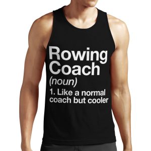 Rowing Coach Funny Definition Trainer Gift Design All-over-print Unisex Tank Top