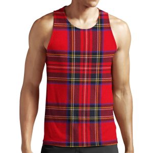 Royal Stewart Tartan All-over-print Unisex Tank Top