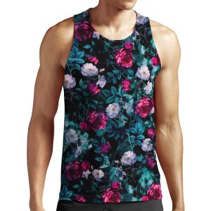 Rpe Floral Abstract Iii All-over-print Unisex Tank Top