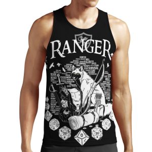 Rpg Class Series Ranger White Version All-over-print Unisex Tank Top