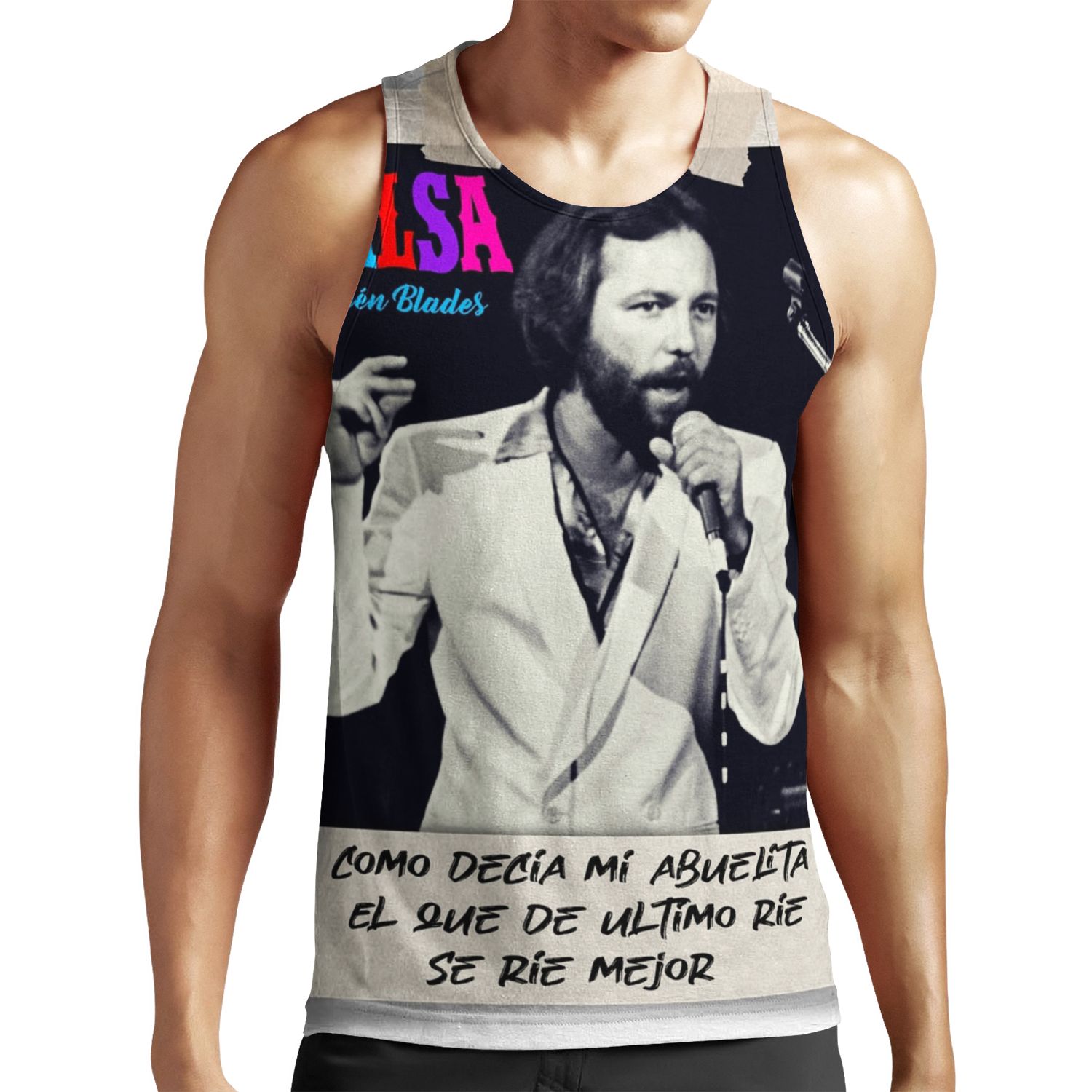 Ruben Blades Decisiones All-over-print Unisex Tank Top