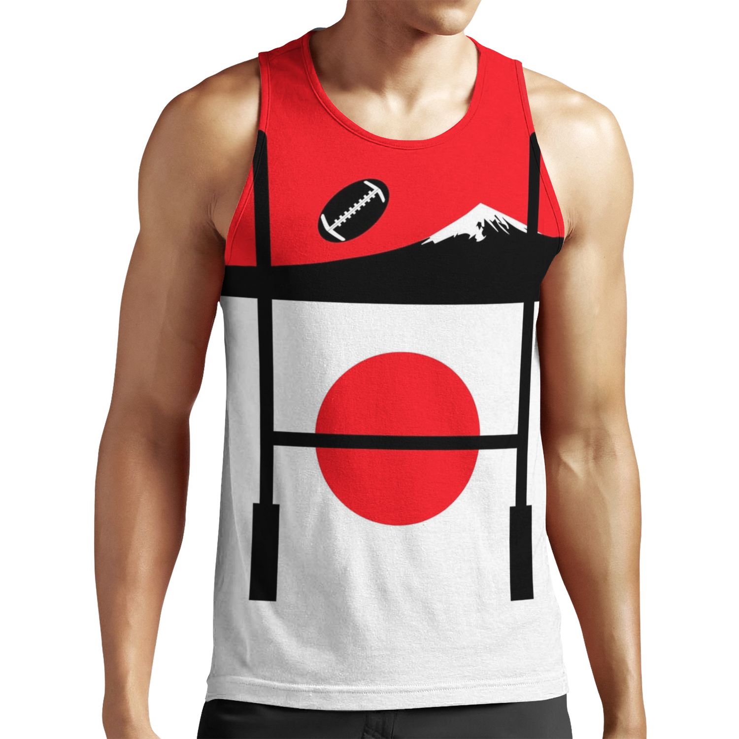 Rugby Japan All-over-print Unisex Tank Top