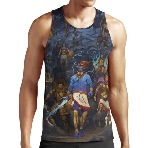 Runequest Roleplaying In Glorantha Heroes Of Orlanth By Andrey Fetisov All-over-print Unisex Tank Top